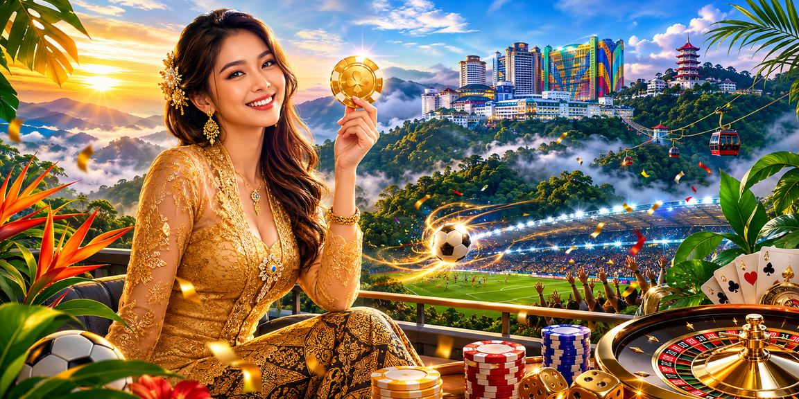Aplikasi kasino Genting Highlands bergaya kebaya Malaysia